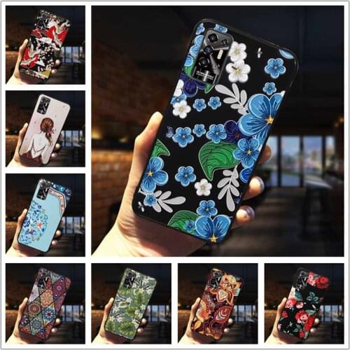 For Tecno Pova 2 Case 6.95'' 3D Emboss Relief Soft TPU Silicone Back Cover For Tecno Pova 2 Phone Cases Coque for Pova2 2021 le7