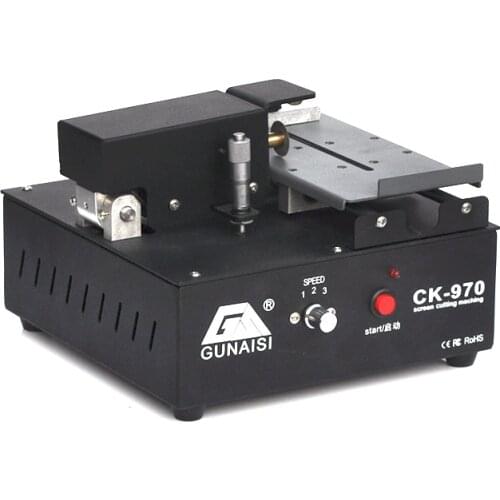 CK-970 adjustable LCD screen cutting machine, used for repairing tools for flat glass separation artifacts with curved edges of