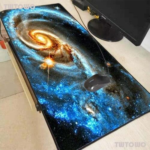 Colorful Space Star Gaming Large Mousepad Gamer Big Computer Mouse Mat Office Desk Mat Keyboard Pad