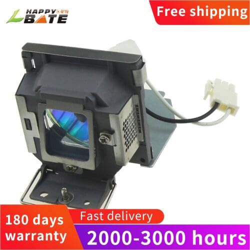 HAPPYBATE MP515 / MP525 / MP515S / MP525ST /MP526 /MP515ST /MP576 Replacement Projector Lamp for lamp 5J.J0A05.001 With Housing
