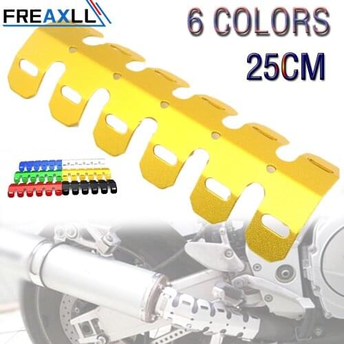 For Honda CRF250R CRF450R 04-2014 CR125R CR250R 04-2007 Off-road Motorbike Front Exhaust Shield Protector Cover Heat Protection