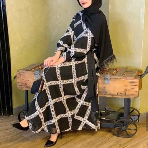 Vestidos Kaftan Dubai Abaya Turkey Muslim Fashion Hijab Dress Islam Clothing Abayas Maxi Dresses for Women Caftan Robe Femme