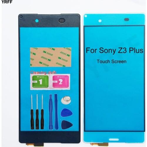 For Sony Xperia Z3 Plus Touch Screen Digitizer 5.2'' Z4 E6533 E6553 Front Outer Glass Sensor Touch Panel