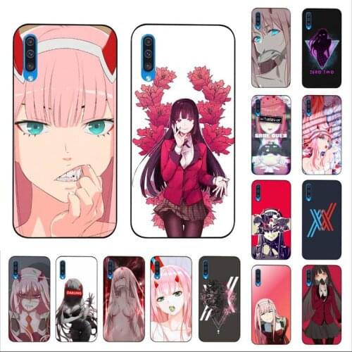 YNDFCNB Zero Two Darling in the FranXX Anime Hard Phone Case for Samsung A30s 51 5 71 70 40 10 20 s 31 A7 A8 2018