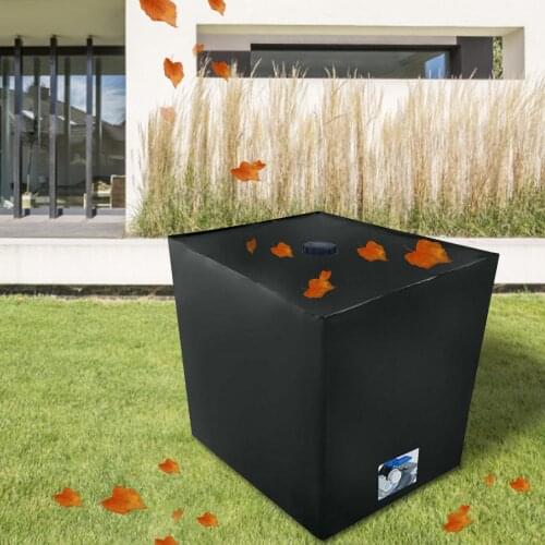 IBC Protective Cover Waterproof Dustproof 1000L Water Tank Container Cover Sunscreen 210D Fabric Outdoor Garden Tank Cover