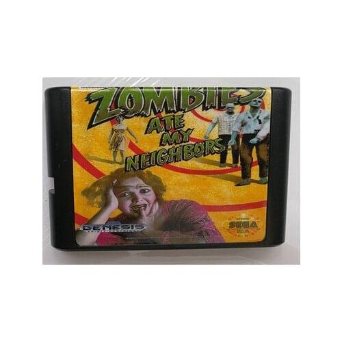 Zombie ate my neighbors For Sega Mega drive 16 bit MD Games Card For Sega Mega Drive For Genesis