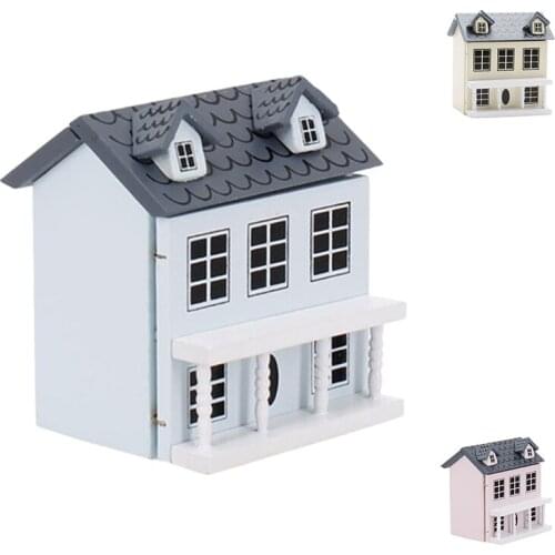 1/12 Dollhouse DIY Miniature Simulation Dollhouse Villa Small Room Model Toys for Doll House Decoration