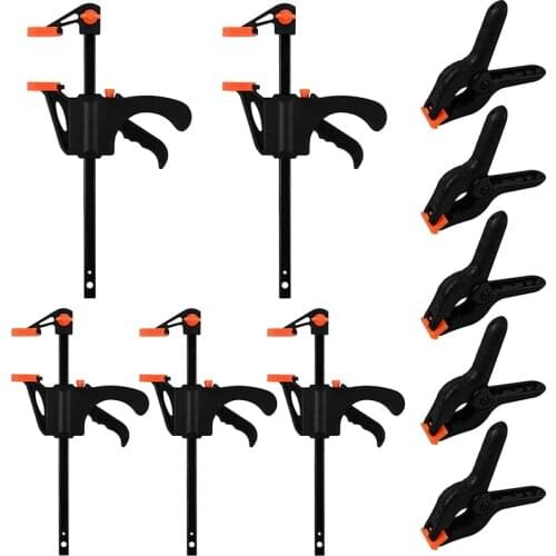 10Pcs Single-Hand Fixtures, Screw Fixtures, Quick Release Fixtures Fixtures Fixtures One-Handed Fixture Sets