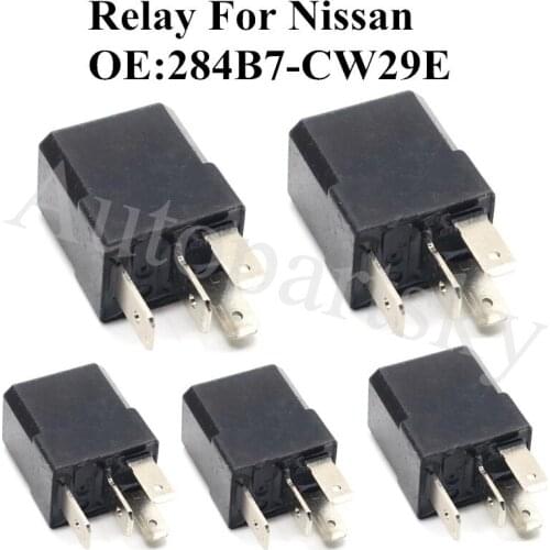 5PCS OEM Good Quality ECM Relay 284B7-CW29E For Nissan Recall Titan Armada Xterra Frontier 284B7 CW29E 284B7CW29E