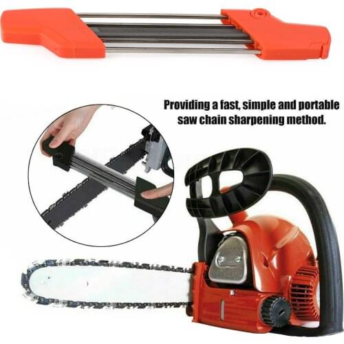 Artudatech 4-5.5mm 2 IN 1 Easy Chainsaw File Chain Sharpener Kits Fit For Stihl