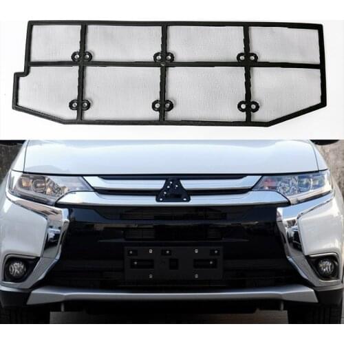 For Mitsubishi Outlander Car accessories Wtfs Stainless Steel ABS Insect Grille Mesh Grill Inserts Insect Net Insect-Proof Net