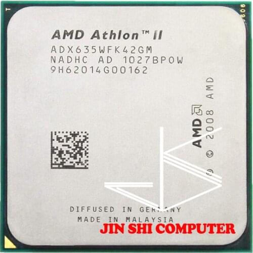 Free Shipping AMD Athlon II X4 635 2.9 GHz Quad-Core CPU Processor ADX635WFK42GI/ADX635WFK42GM Socket AM3