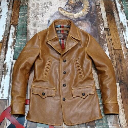 Free Shipping.2020 new wax cowhide Jacket,Winter men hunting genuine leather coat.quality leather clothes.classic style