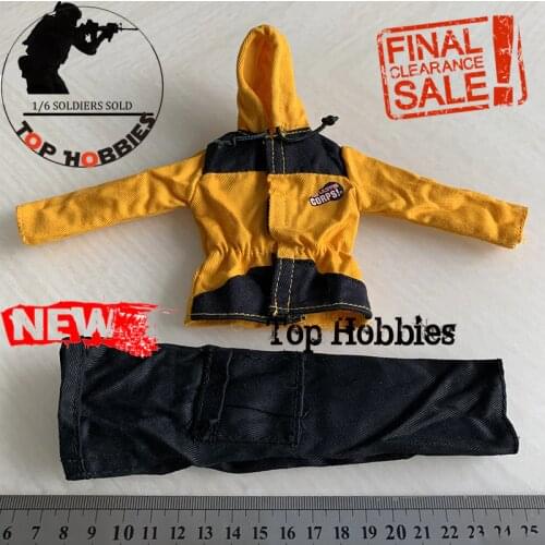 1:6 Scale Action Figure Uniform Soldiers Clothes Accessories soldiers Mountaineering Hooded Coat Pants Suit Casual ClothingModel