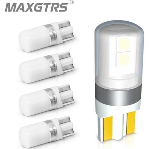 5x W5W T10 LED CANBUS LED Bulb Car DRL 3030 SMD 194 168 Clearance Parking Light Reading Interior Lamp 12V 6000k White Amber