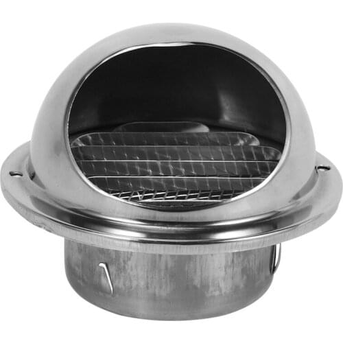 Stainless Steel Ventilation Wall Air Vent Exhaust Extractor Ducting