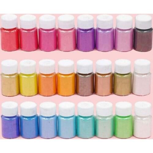 Practical DIY Craft Pearl Powder For Slime Crystal Mud Filler Glitter Powder Decoration Supplies Colourful Dye Slime Accessories