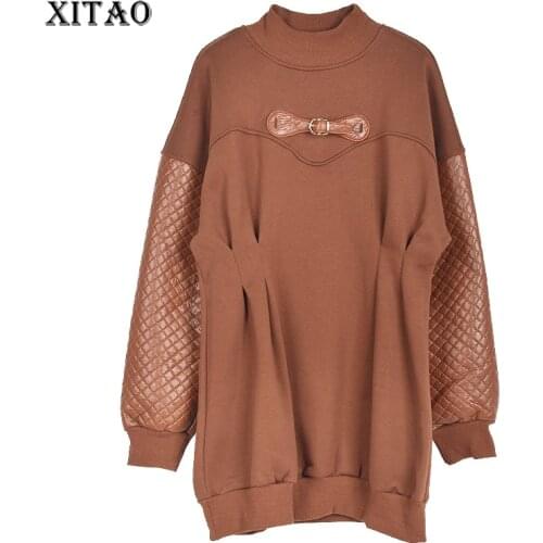 Женские длинные толстовки XITAO China At AliExpress