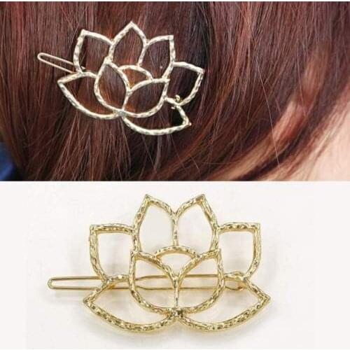 Womens Fashion Hair Accessories Lotus Retro Styling Hairpin Women Hairpin Headdress Hair Accessories Hair Clips