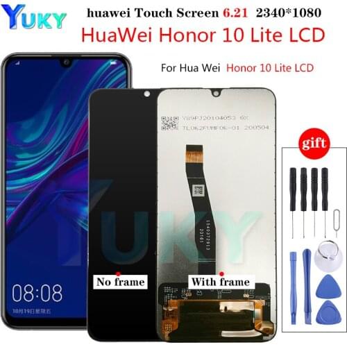 6.21" 2340*1080 A+++ Quality LCD For Huawei Honor 10 Lite LCD Display Screen Digitizer Touch Screen For Honor 10 Lite