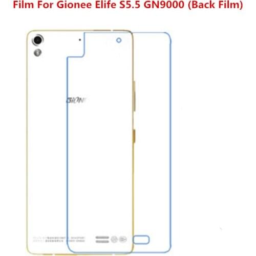 1/2/5/10 Pcs Ultra Thin Clear HD LCD Screen Protector Film With Cleaning Cloth Film For Gionee Elife S5.5 GN9000 (Back Film)