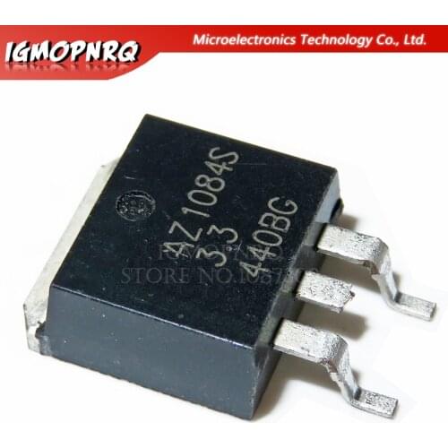 10pcs AZ1084S2-3.3E1 AZ1084S2 AZ1084 TO263-2 new original