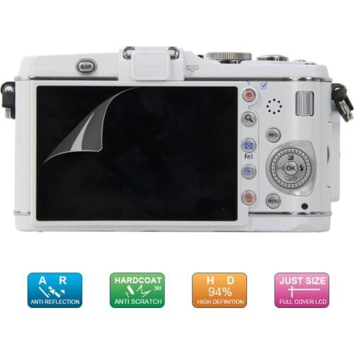 6pcs, 3pack) LCD Guard Film Screen Display Protector for Olympus E-P3 / EP3 / E P3 PEN Camera
