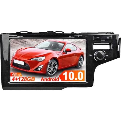 Android 9.0 Car CD DVD Player Octa Core Car GPS Navigation For Honda Fit RHD 2014-2017 Car Radio Mp3 Video Multimedia Player DSP