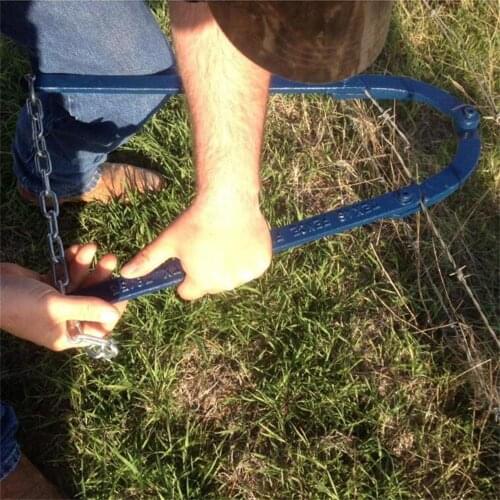 Garden Wire Fence Repair Tool Fence Holder Manual Patch Garden Chain Repair Tool Multi Folding Methods Big Clip Garden Outdoor