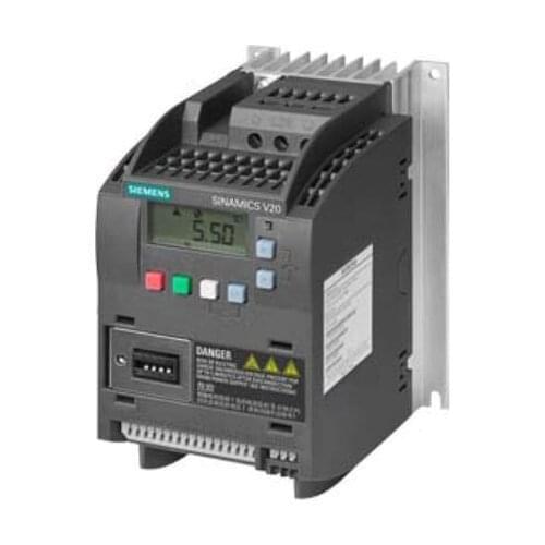 The inverter 6SL3210-5BE17-5UV0 6SL32105BE175UV0 Three-phase 380-480VAC | 0.75KW | 2.2A | IP20