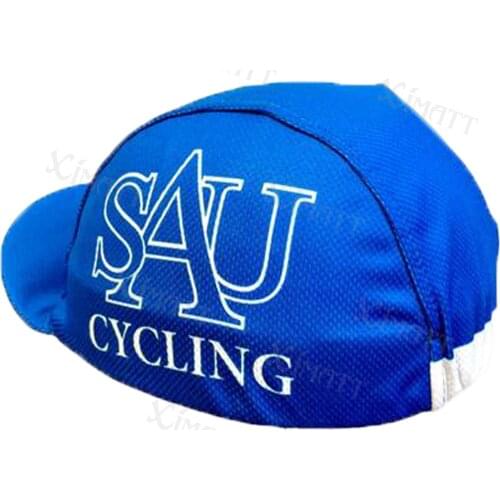 Classic Retro Bicycle Team Pro Championship Souvenir Cycling Cap Quick Drying Men And Women Wear XIMATT Polyester Blue