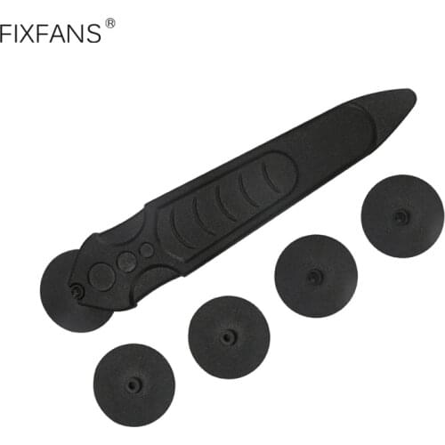 FIXFANS Display Opening Wheel Repair Tools Kit for iMac 21.5" 27", Non-slip Handle + 4pcs Replacement Carbon Fiber Wheels