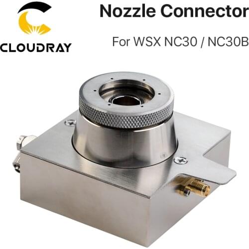 Cloudray WSX Nozzle Connector WSX Capacitive Sensor WSX Ceramic Holder for WSX NC30 NC30B Laser Head Metal Cutting Part