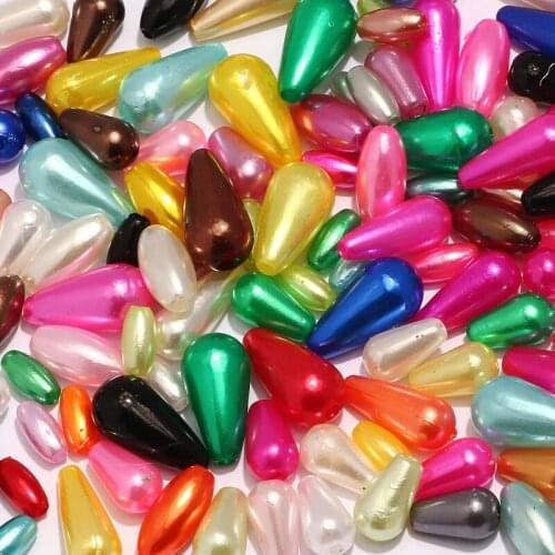 Colorful Mixed Imitation Pearls Beads Handmade Acrylic Garment Beads For Jewelry Making Diy Clothing Sewing Crafts