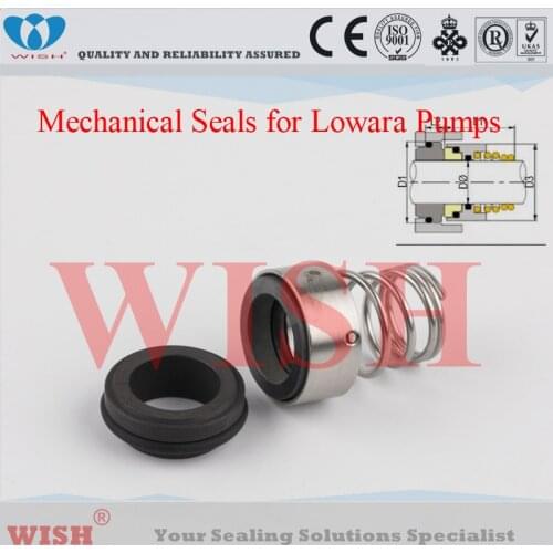 16MM mechanical seal Tapered Single-Spring Seal,Suit for SV- and SVI- Series Lowara pumps-Vulcan type 135