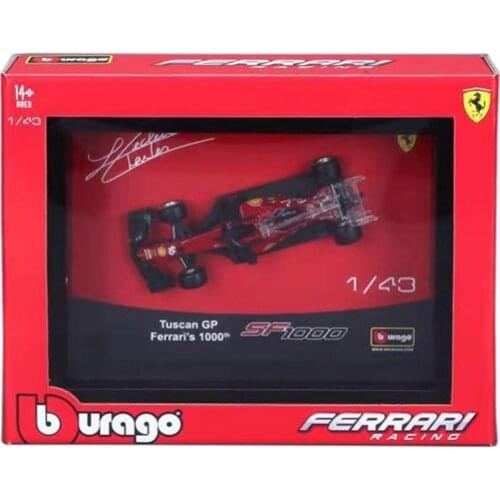 Bburago 1:43 2019 F1 RB15-33 Vistapan Formula One Simulation Alloy Car Model Collect gifts toy