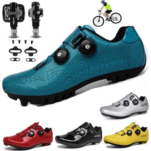 Mtb Road Bike Cycling Shoes Outdoor Riding Night Vision Non-slip Shock Absorption 5D Colorful Bicycle Mtb Road Lock Bicicleta