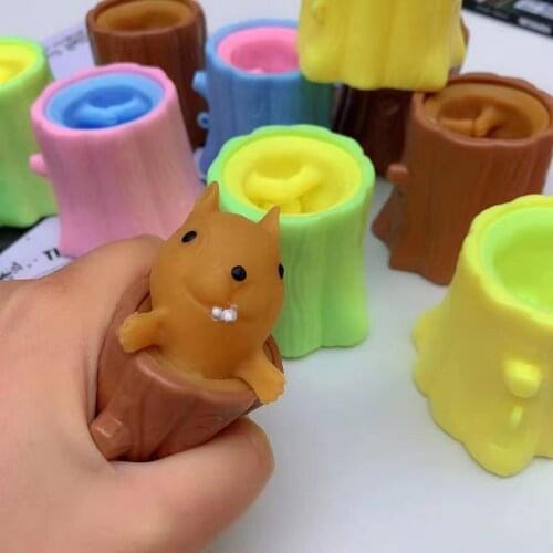 New Fidget Toy Cute Little Mouse Pinch Anti-Stress Baby Girl Gift Child Aame Adult Fidget Decompression Toy