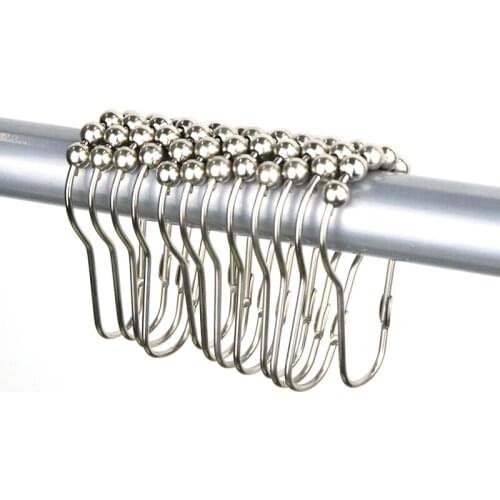 Window Bathroom Accessories Hook wu zhu hu lu xing Adhesive Hook Metal Antirust hu lu xing Shower Curtain Adhesive Hook