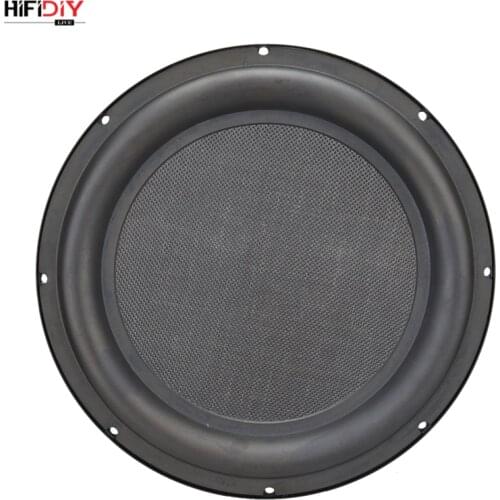 8 10 12 inch Bass Speaker Plate Passive Radiator Auxiliary Bass Rubber Vibration Plate Iron frame sound radiation 210 257 305mm