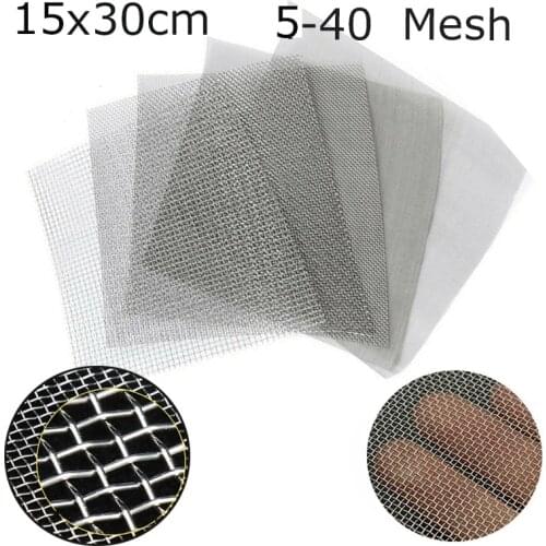 304 stainless steel 100 mesh woven mesh filter plate, high quality food filter, seawater corrosion resistant duplex 30.5x122 cm