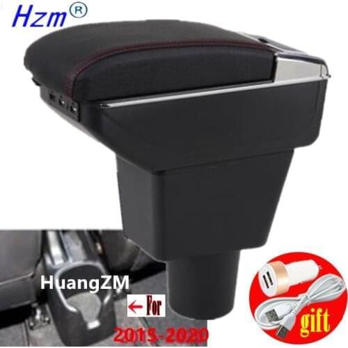 For Chevrolet Spark Armrest Interior Center Console Storage Box Arm Rest Car-Styling Decoration Accessories Parts 2015-2020