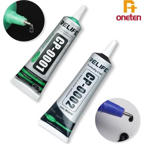 SUNSHINE Transparent Black Phone Screen Glue CP0001 CP0002 For Repair touch screen warped screen frame glue with needle