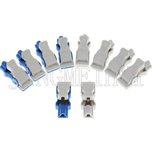 10pcs Alligator clip electrode connector for Mindray/Nihon Kohden/Comen/Siemens/Bionet/GE/Edan body/animal/Vet ECG EKG cable
