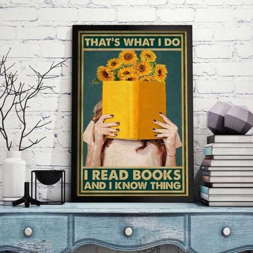 Vintage Canvas Painting African Woman Girl Mental Health Poster Be Kind To Your Mind Positive Wall Art Prints For Home Decor