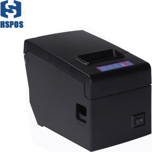 HSPOS High quality 58mm Pos receipt printer usb and serial port use direct thermal for supermarket bill printing machine E58US