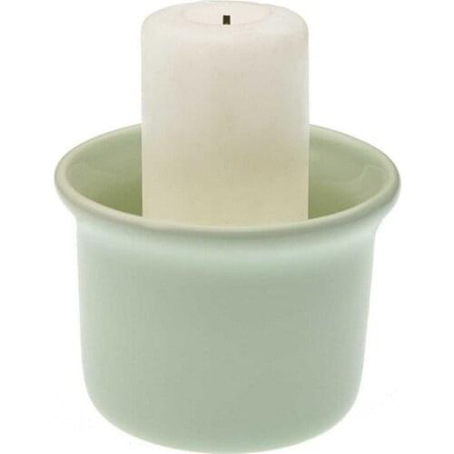 Circular Candelabra with Stand Green