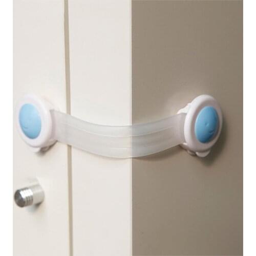 5PCS Plastic Baby Safety Protection Child Lock Cabinet Door Baby Safety Lock Kid Safety Products