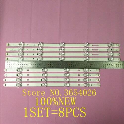 8pcs LED Backlight Strip 9-leds for LG 47 inch TV innotek DRT 3.0 LG47lb5610 6916L 1715A 1716A LG47LY340C LG47GB651C 100%NEW
