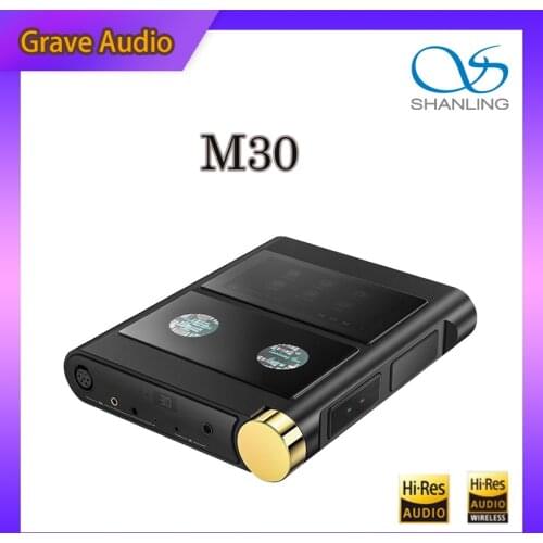 Shanling M30 AK4497EQ*2 Wireless Modular Hi-Fi Desktop Streaming Player DSD512 32Bit/768KHz with OPA2211 Hi-Res Audio Player